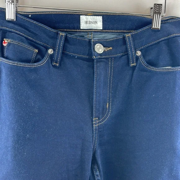 Hudson Jeans Krista Low Rise Ankle Straight Leg Jeans - Picture 5 of 12